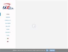 Tablet Screenshot of paracadutismolucca.it